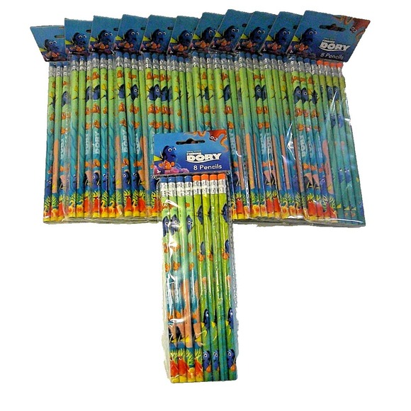 Disney Other - LOT of Finding Dory Pencils. (12) 8-Packs, 96 Pencils Total‎